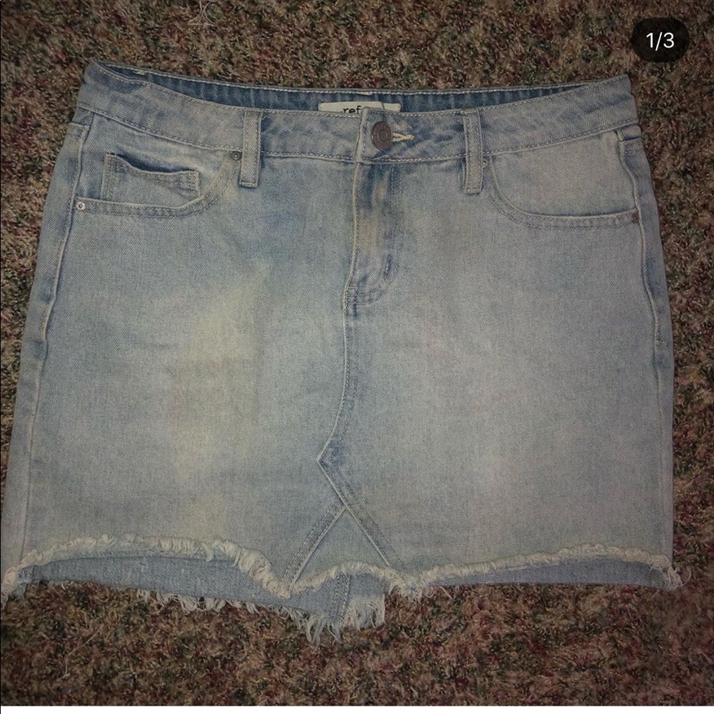 Denim skirt